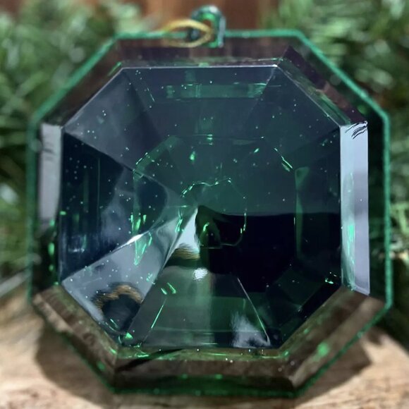 6" Square Gem, Square Cut Ornament, Gem Ornament, Jewel Ornament, Bling Ornament - Picture 7 of 12